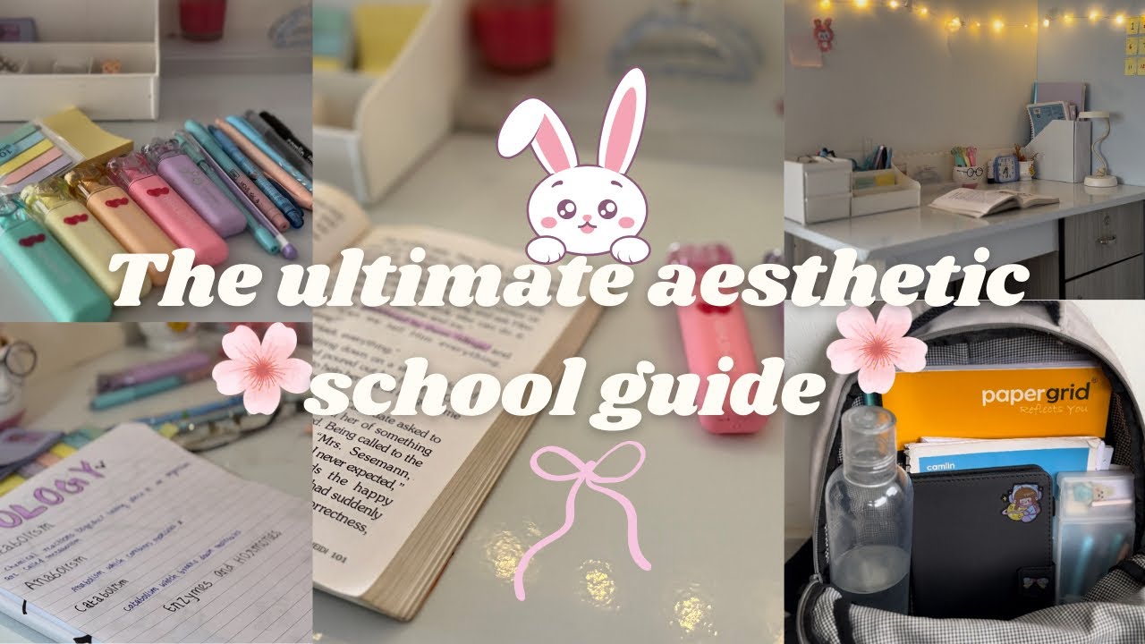 ✨The Ultimate Aesthetic School Guide | Productivity for Students 📚🌸