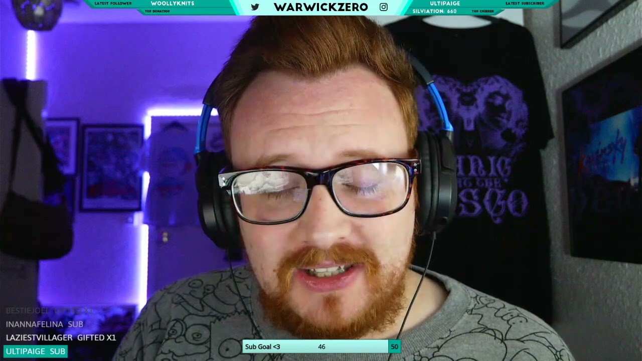 WarwickZero plays Undertale - Monday 16th November 2020 - Twitch VOD