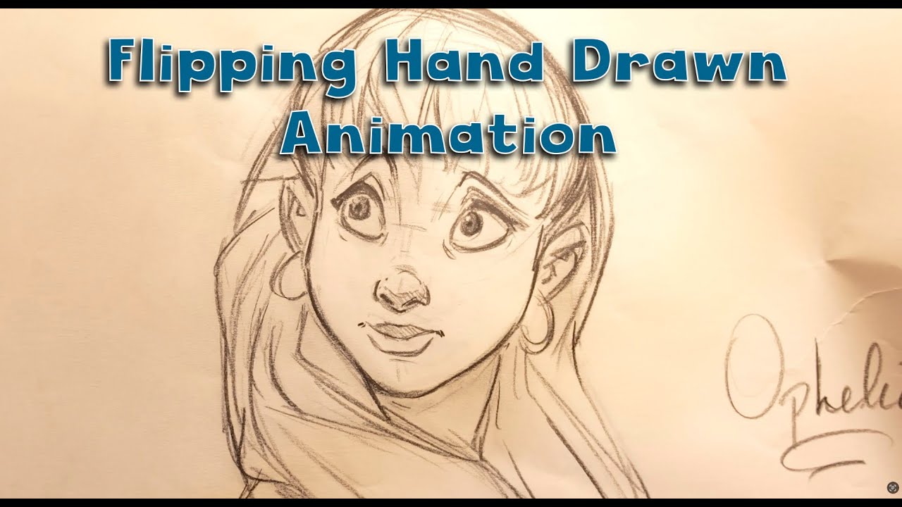 See What I See When Flipping Hand Drawn Animation