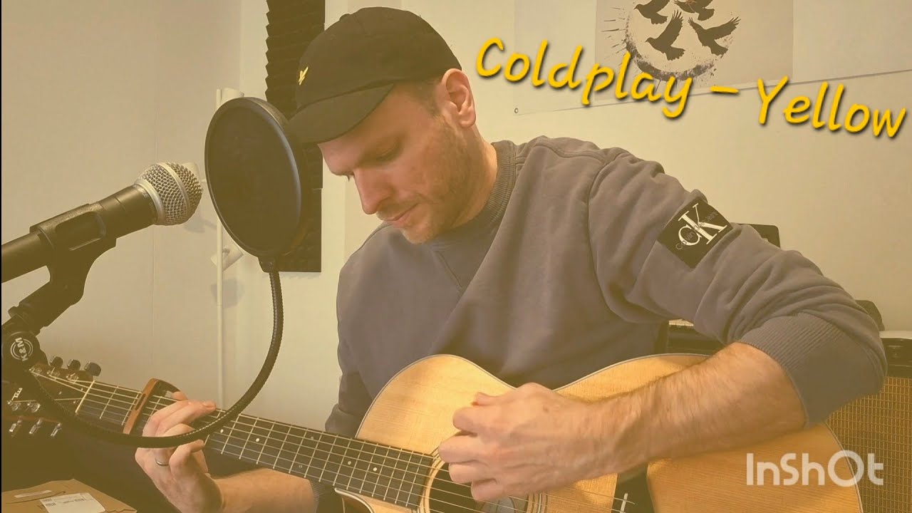 Yellow - Coldplay (guitar cover by Stevie)