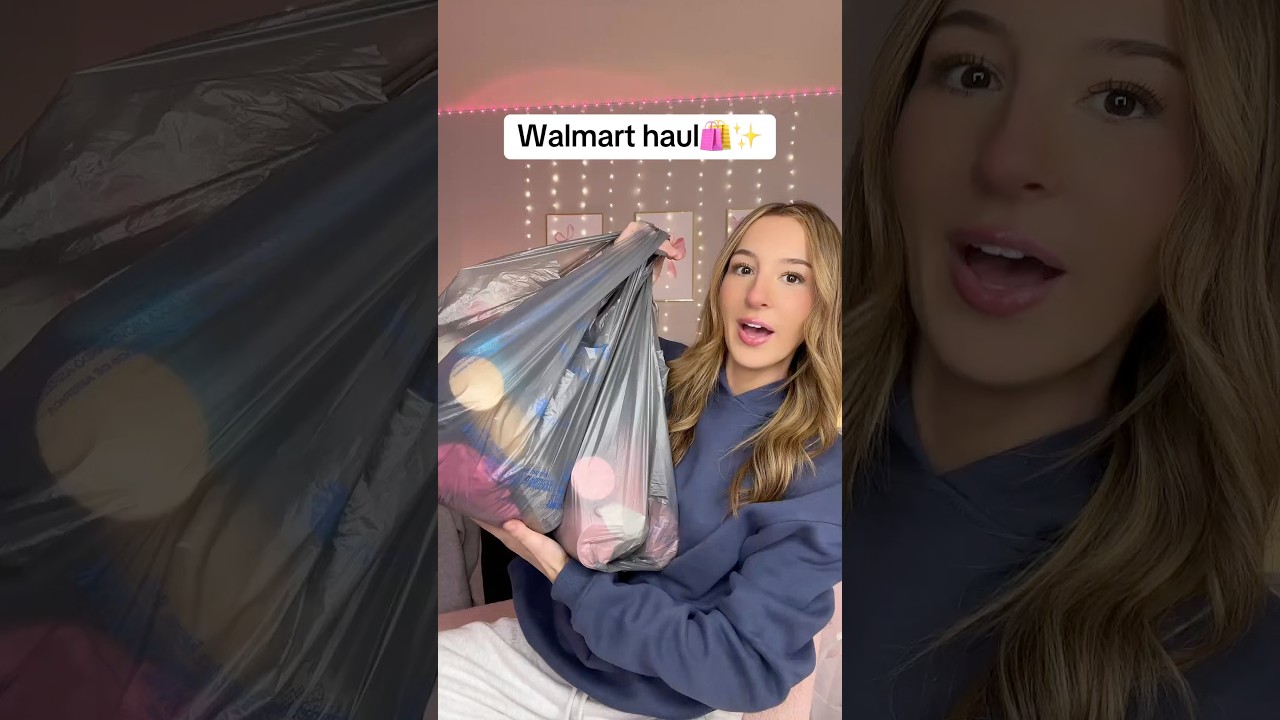 Посылки из Walmart &mdash; лучшие🙈🛍️ #walmart #walmarthaul #haul #hauls #walmartfinds #shopping