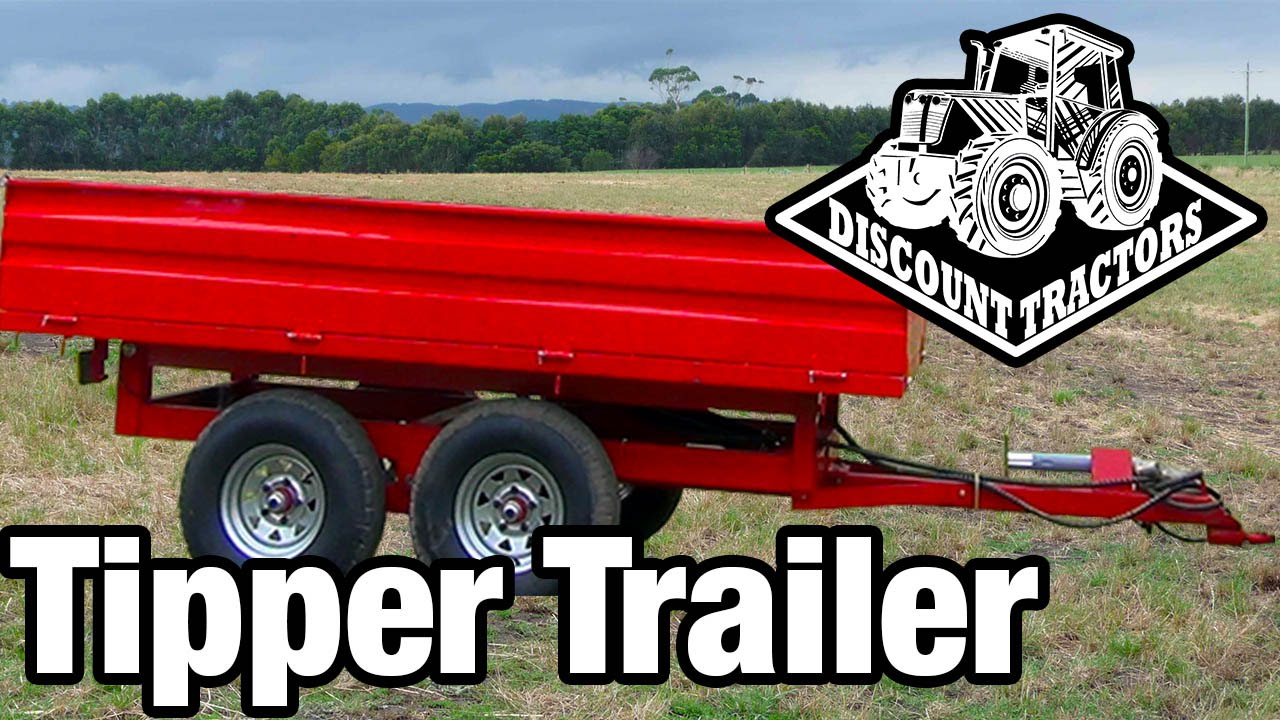 🚜 Discount Tractors - 2.5 Ton Tipper Trailer
