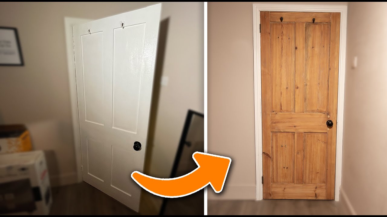 I Stripped a Century of Paint Off This Door… Here’s What I Found