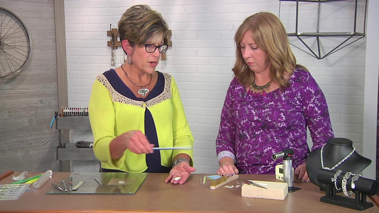 Fine silver metal clay & torch firing on Beads, Baubles and Jewels with Tammy Honaman (2603-4)