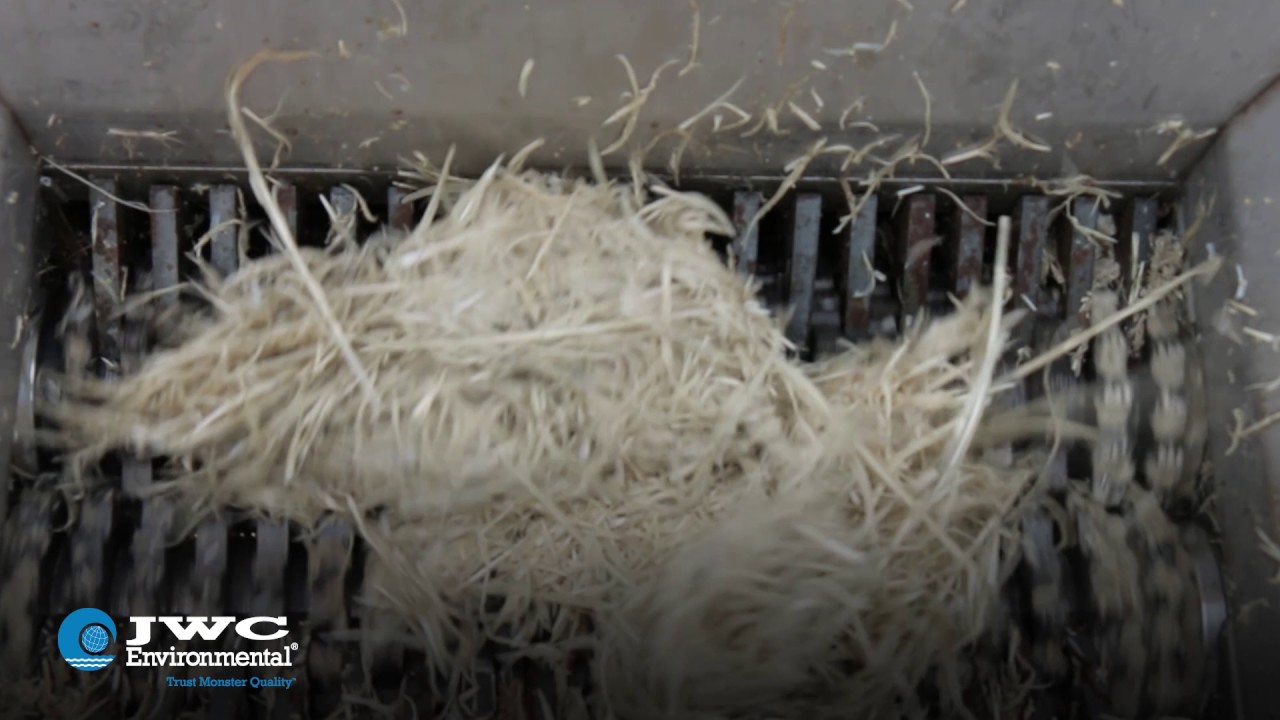JWC Environmental: Poultry Feathers Grind - Live Stock Waste Management - Making Big Things Small