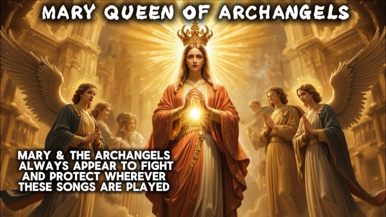 Nonstop song to Mary Queen of Archangels/ fight negative forces #catholicsongs classic 