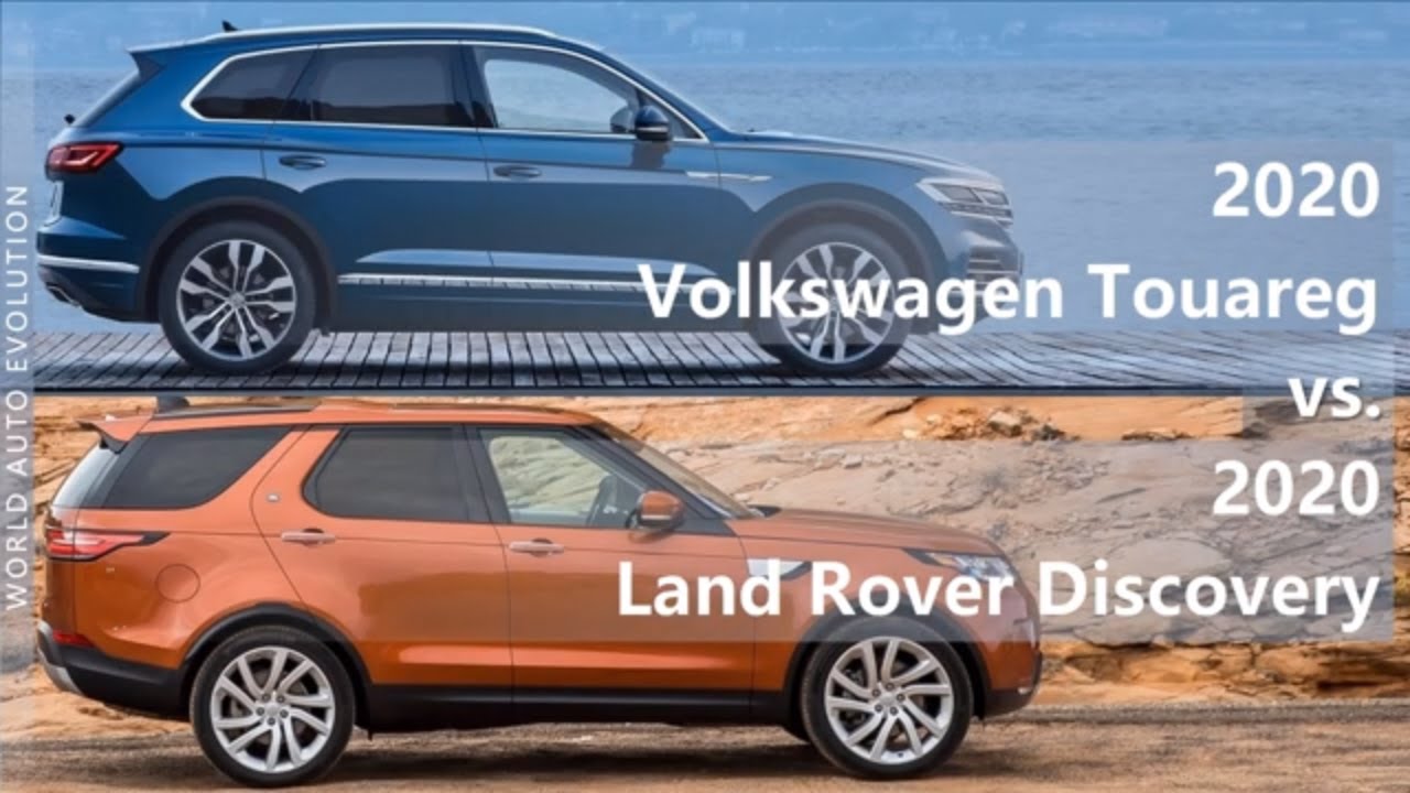 2020 Volkswagen Touareg vs 2020 Land Rover Discovery (technical comparison)