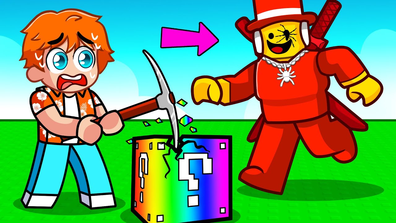 Roblox’ta GİZEMLİ LUCKY BLOCKLARI  Kırdım!