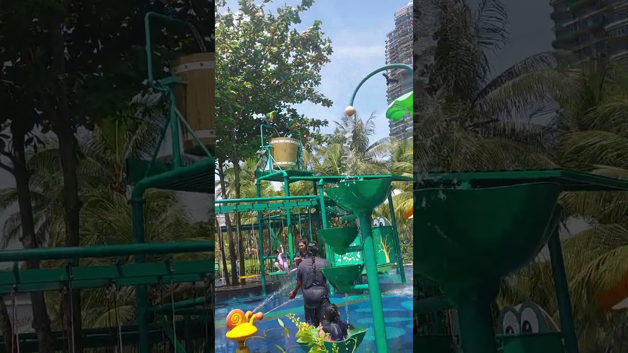 water splash #asmr #waiting #forestcity