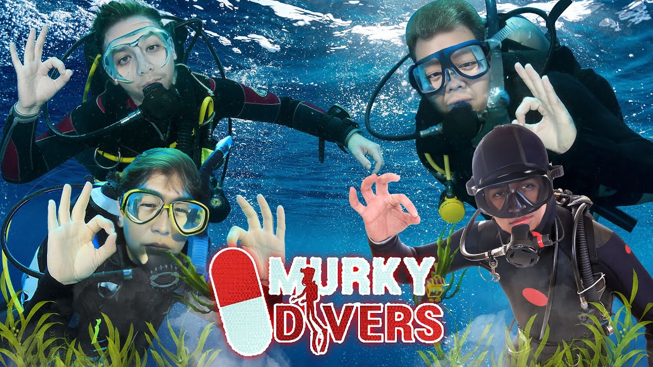 AKU DAN TETANGGAKU JADI PENYELAM HANDAL!! - MURKY DIVER