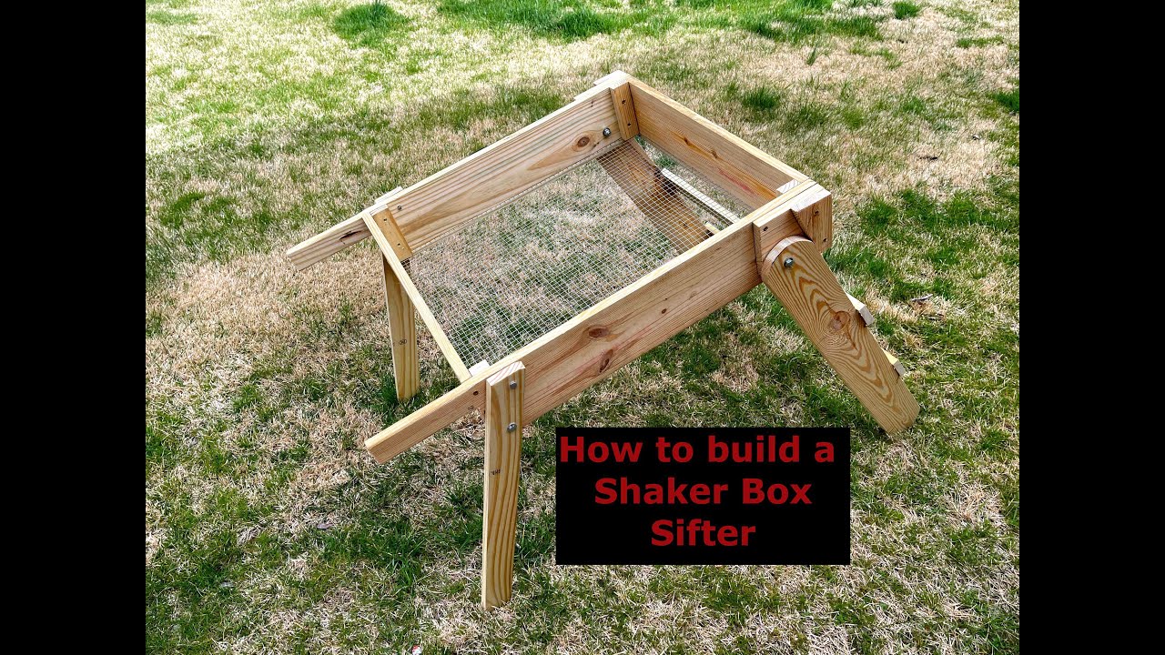 How to build a Shaker Box Sifter for Artifact hunting - Getting ready for Digstock VI