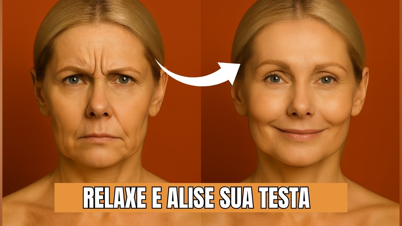 Como Relaxar e Alisar Suas Rugas da Testa Sem Gastar Nada| Série Iniciantes (Vídeo 6 de 6)