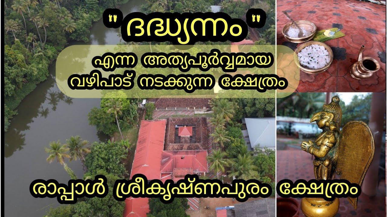 രാപ്പാൾ ശ്രീ കൃഷ്ണപുരം ക്ഷേത്രം #Rappal sreekrishnapuram temple #sreekrishnapuram temple