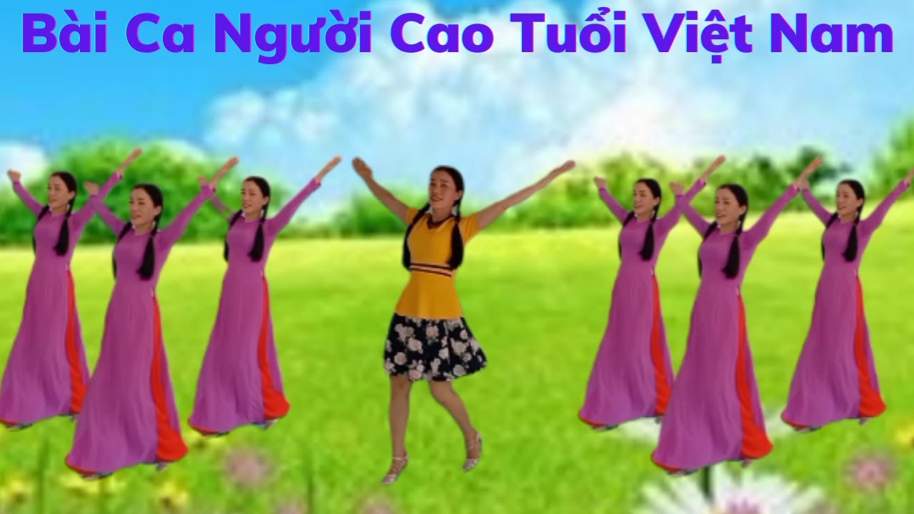 Múa Bài Ca Người Cao Tuổi Việt Nam(link hướng nhấp xem thêm). Ngày 1/10.Thanh Hằng