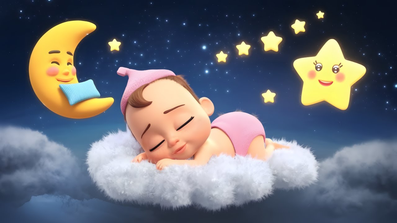 👉 🌙 Dreamy Clouds &ndash; The Most Relaxing Lullaby for Kids!