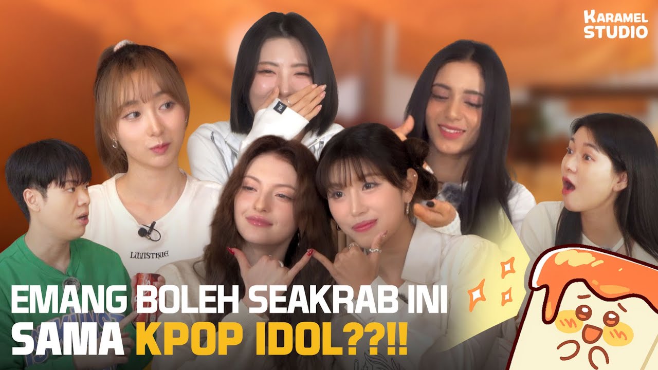 Sepanjang Syuting Ngakak Melulu!! Seru Banget Ngobrol Sambil Lesehan Sama Kpop Girl Group X:IN !!
