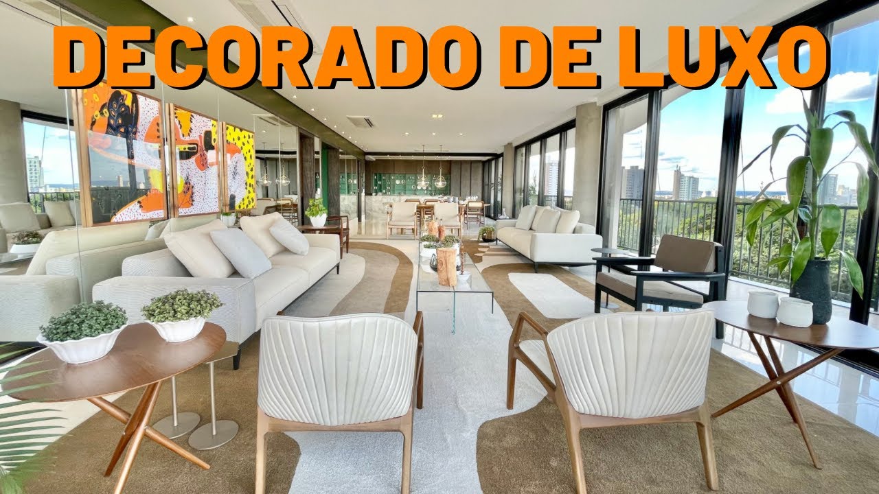 LUXUOSO APARTAMENTO DECORADO À VENDA NO OPUS ACQUA | SETOR MARISTA - GOIÂNIA