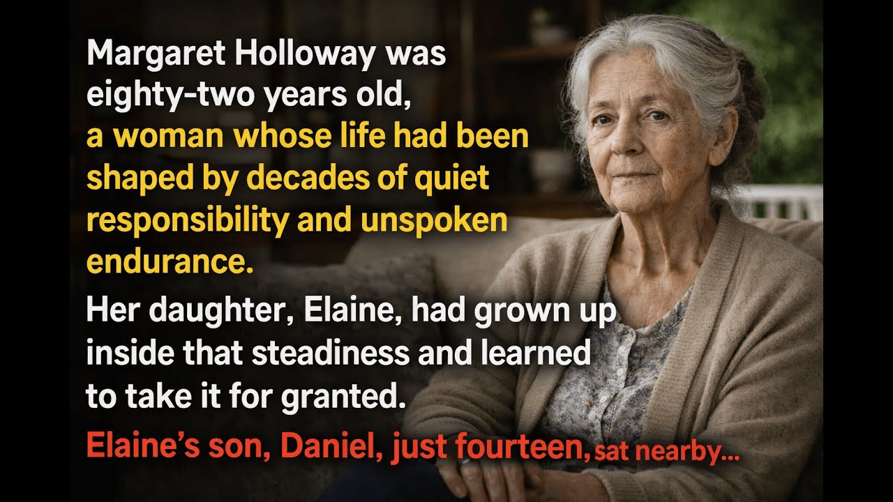 MY DAUGHTER MOCKED MY GRANDMOTHER OPENLY… BUT MY GRANDSON NEVER LOOKED AWAY