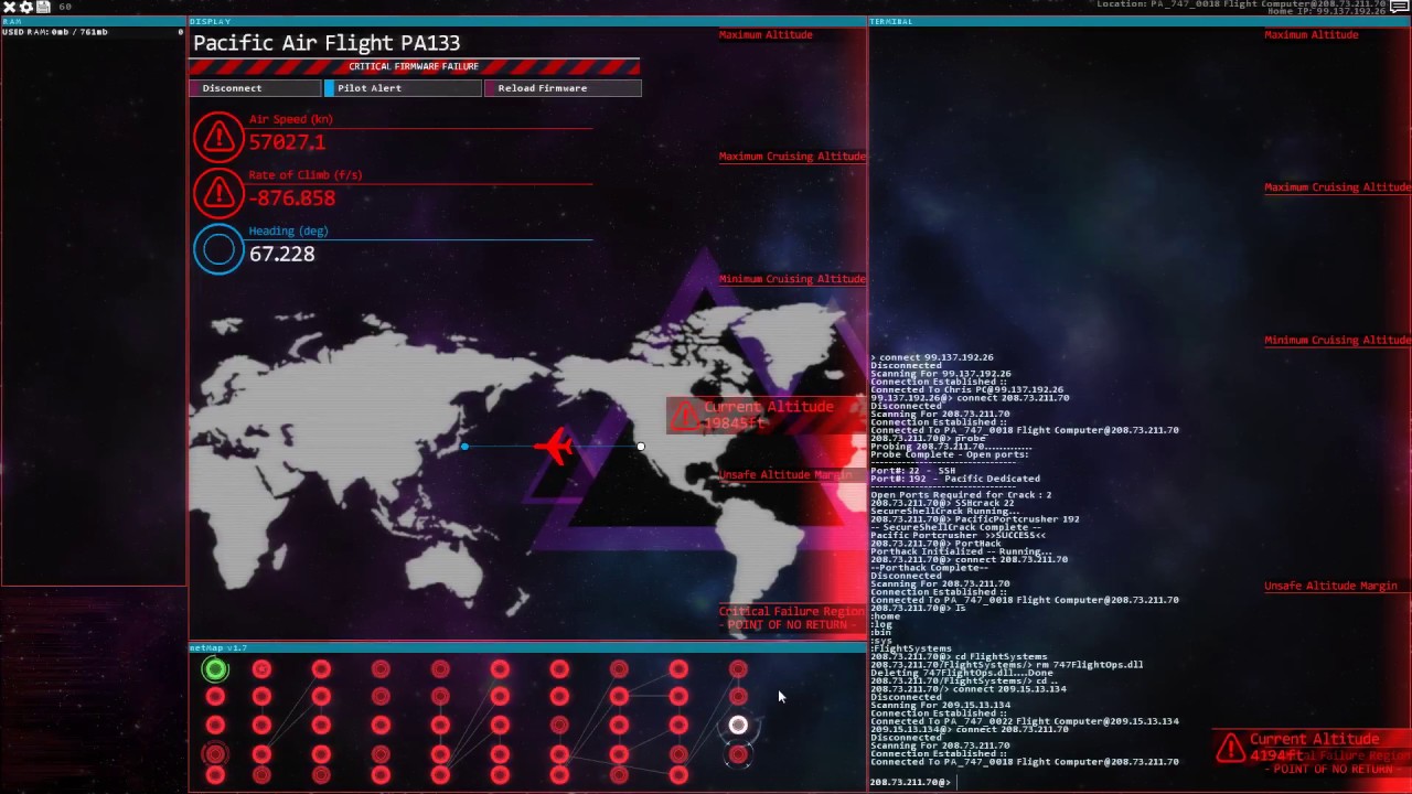 Hacknet Labyrinths Final Mission - Crash