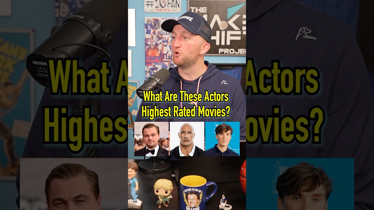 What Are These Actors Highest Rated Movies?! #shorts #movies #actor #celebrity #therock