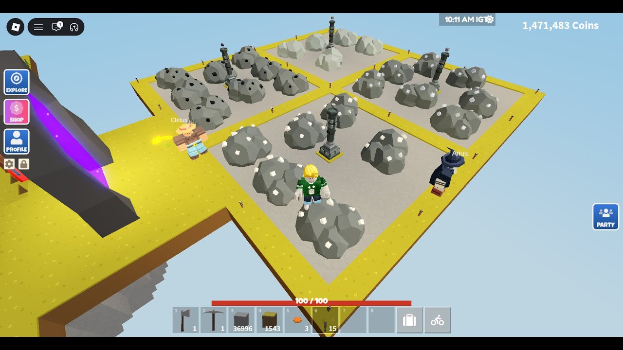 Make Mining Area in My Island [ Just Start ] in Roblox : Islands 👩‍🌾