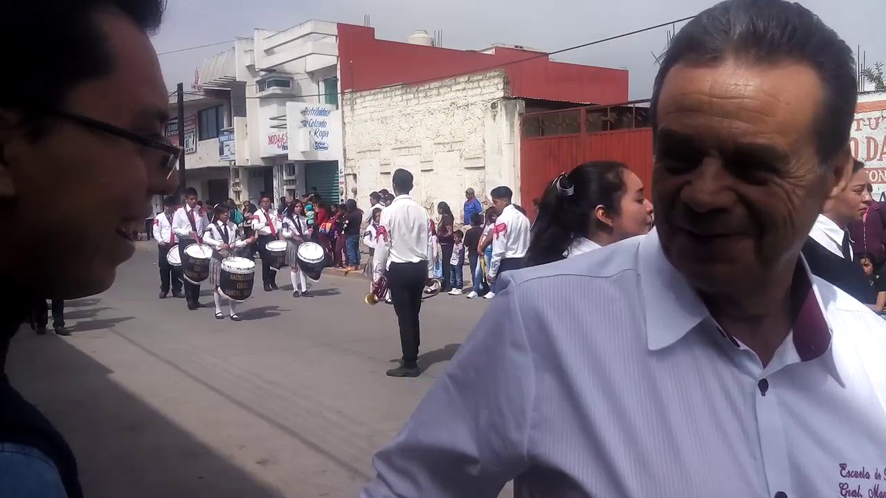 Desfile en perote el 20 de noviembre del 2018