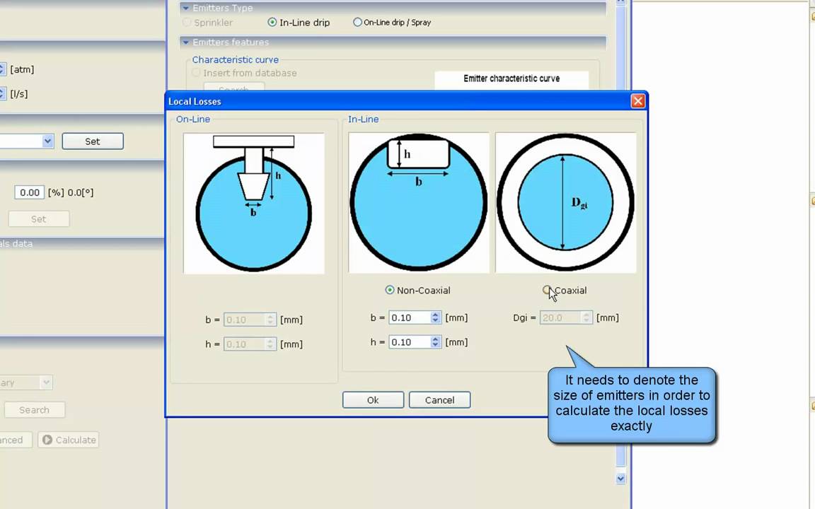 IrriPro design procedure