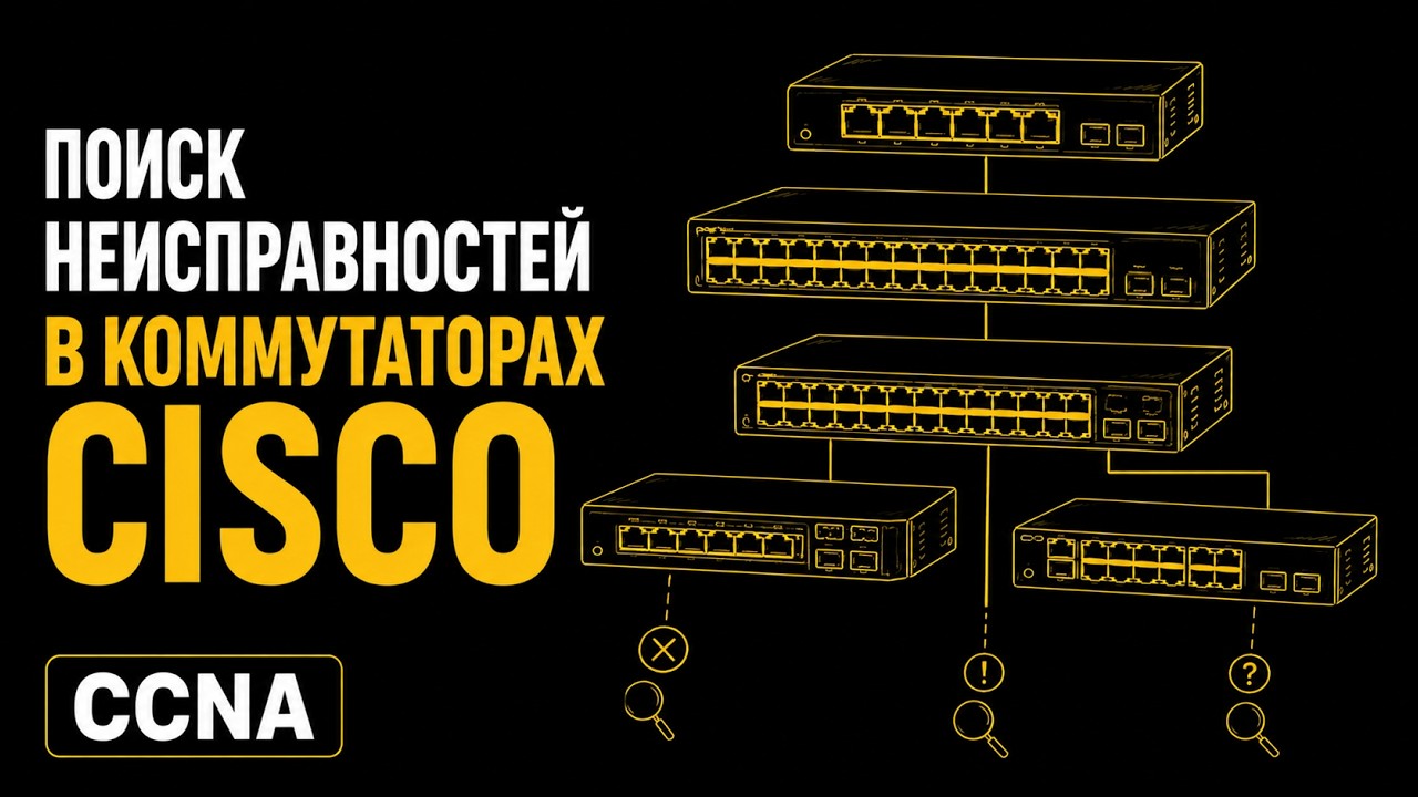 Поиск неисправностей в коммутаторах Cisco