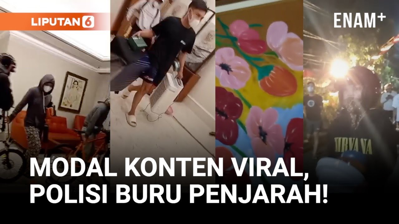 Penjarah Rumah Tokoh Publik Diburu Polisi Bermodal Video Viral | Liputan6