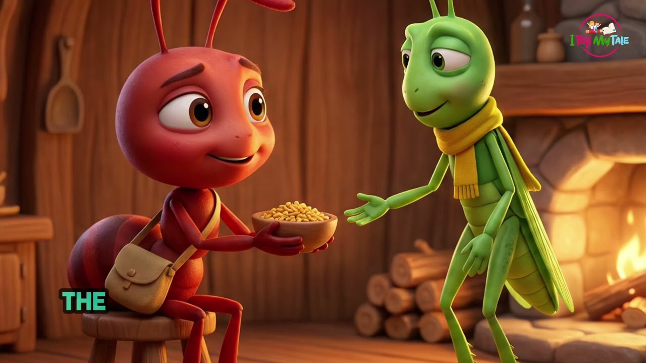 Work Today, Rest Tomorrow | The Ant and the Grasshopper Story