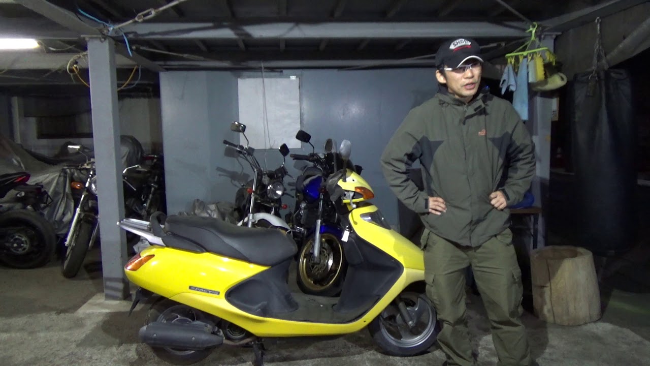 HONDAスペイシー100(JF13)ワンオーナー参考動画：意図せず歴史を動かしたバイク