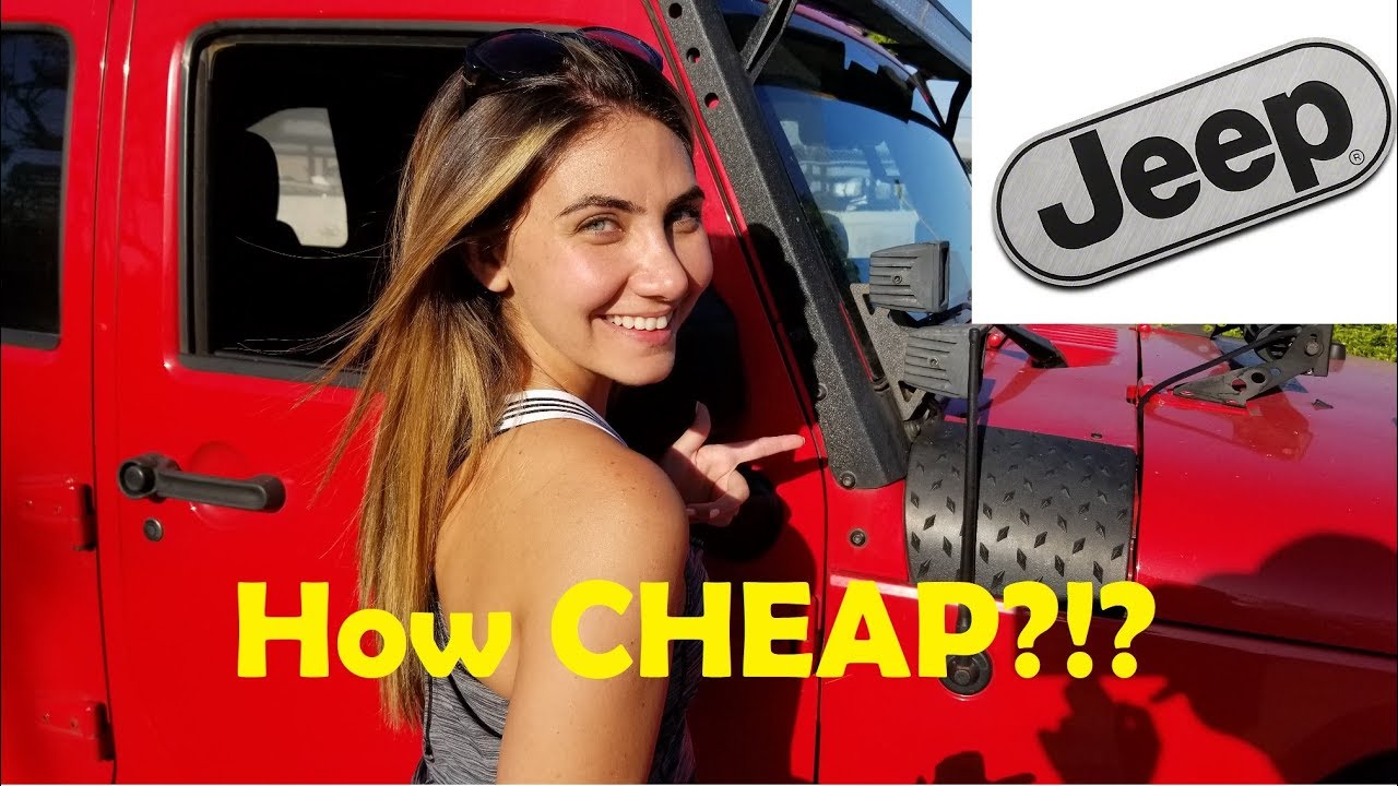 5 Jeep Wrangler JK mods under $50 | Easy & Quick transformation