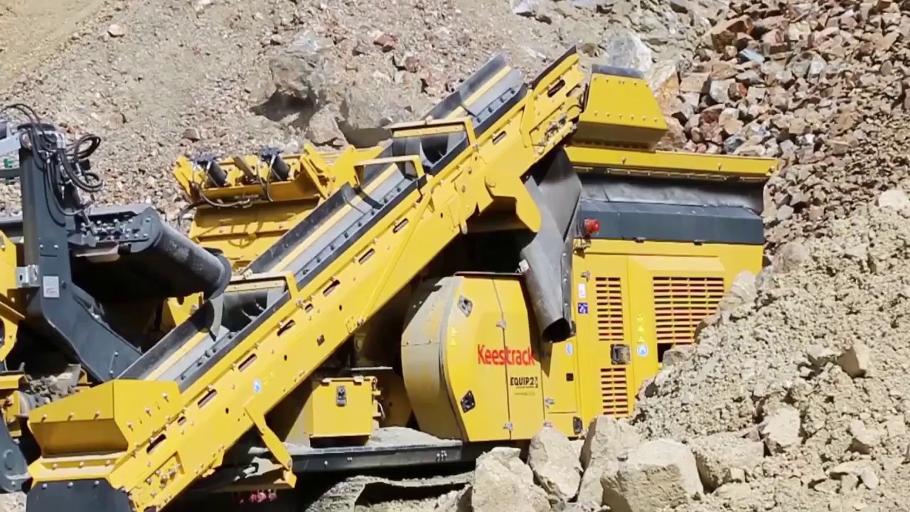 Superior machine holding up to 250 tons per hour - Keestrack R3 - Equip2 New Zealand