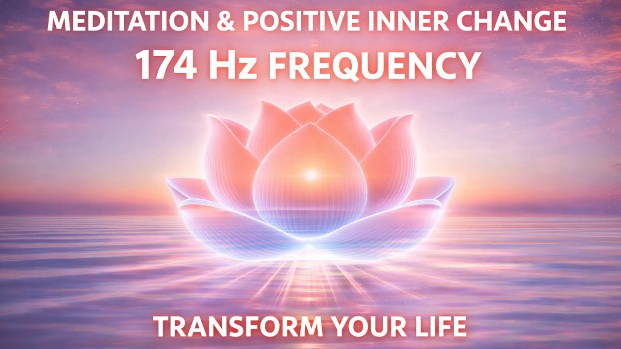 174 Hz Healing Frequency – Deep Meditation for Inner Peace & Positive Transformation