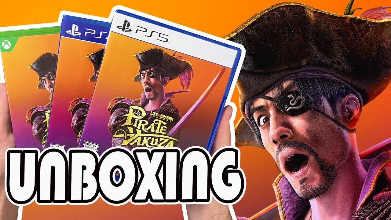 Like a Dragon: Pirate Yakuza  in Hawaii (PS4/PS5/XSX) Unboxing