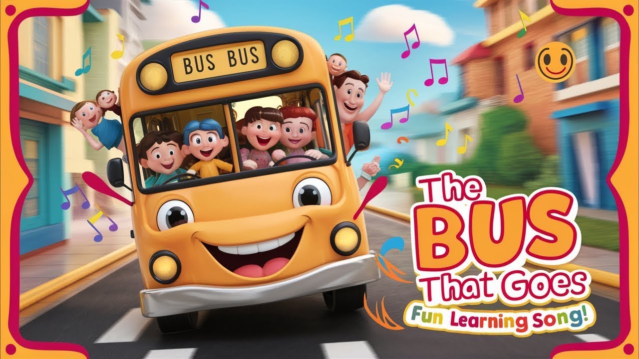 Wheels on the Bus 🚌 | Kids Songs and Nursery Rhymes