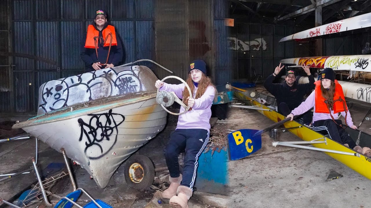 Exploring an Abandoned Boat Club in New York City!