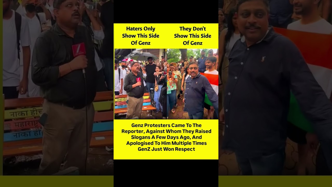 Accountability Wins: Gen Z Protesters Track Down and Apologize to Heckled Reporter ❤️