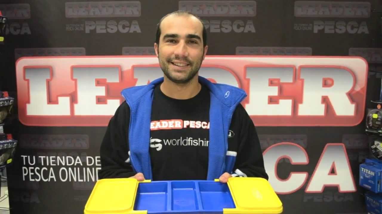 Presentación bandeja porta cebos. (LeaderPesca)