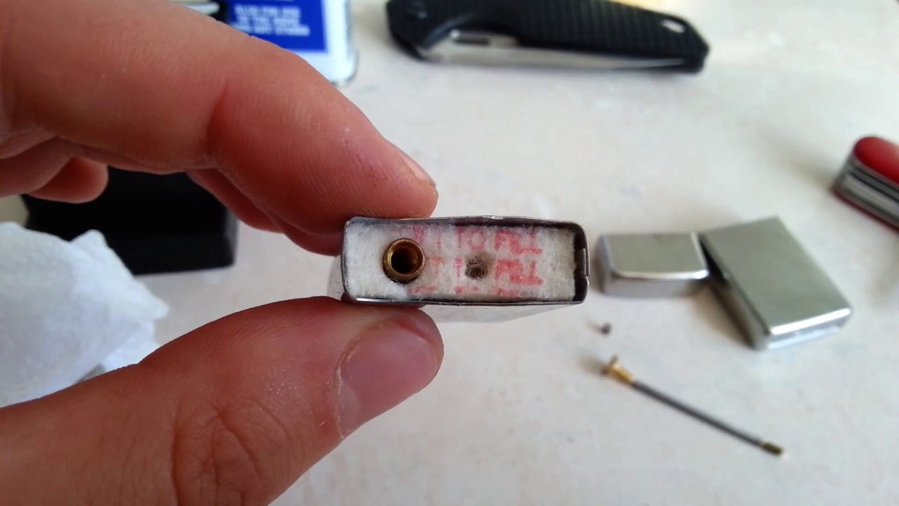 Zippo: Пересядем ка на слимку (чистка, перекладка фитиля и пр.)
