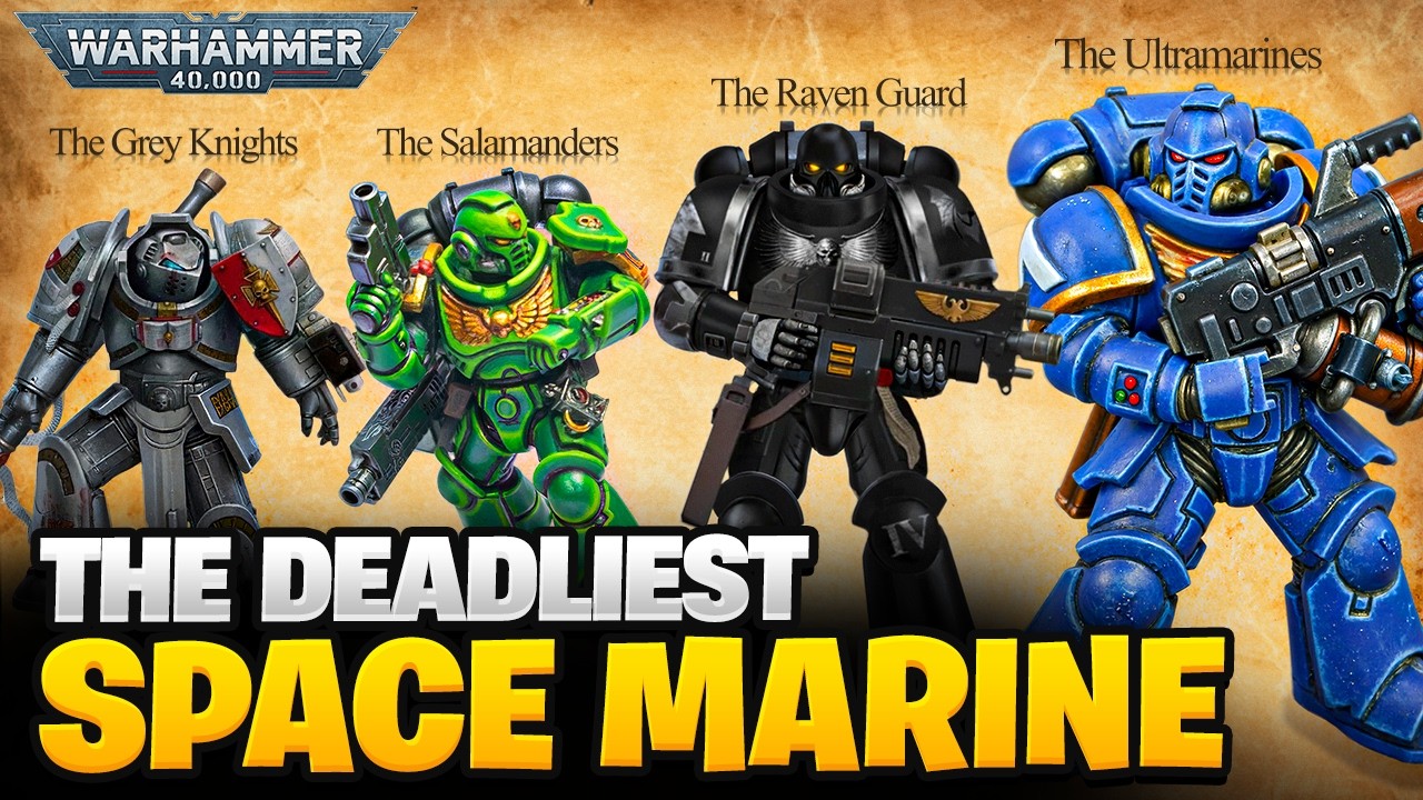 The BEST Space Marine Factions &ndash; Ranked by Science