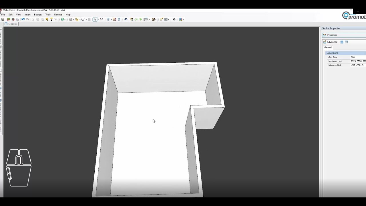 Building Walls and adding internal walls
