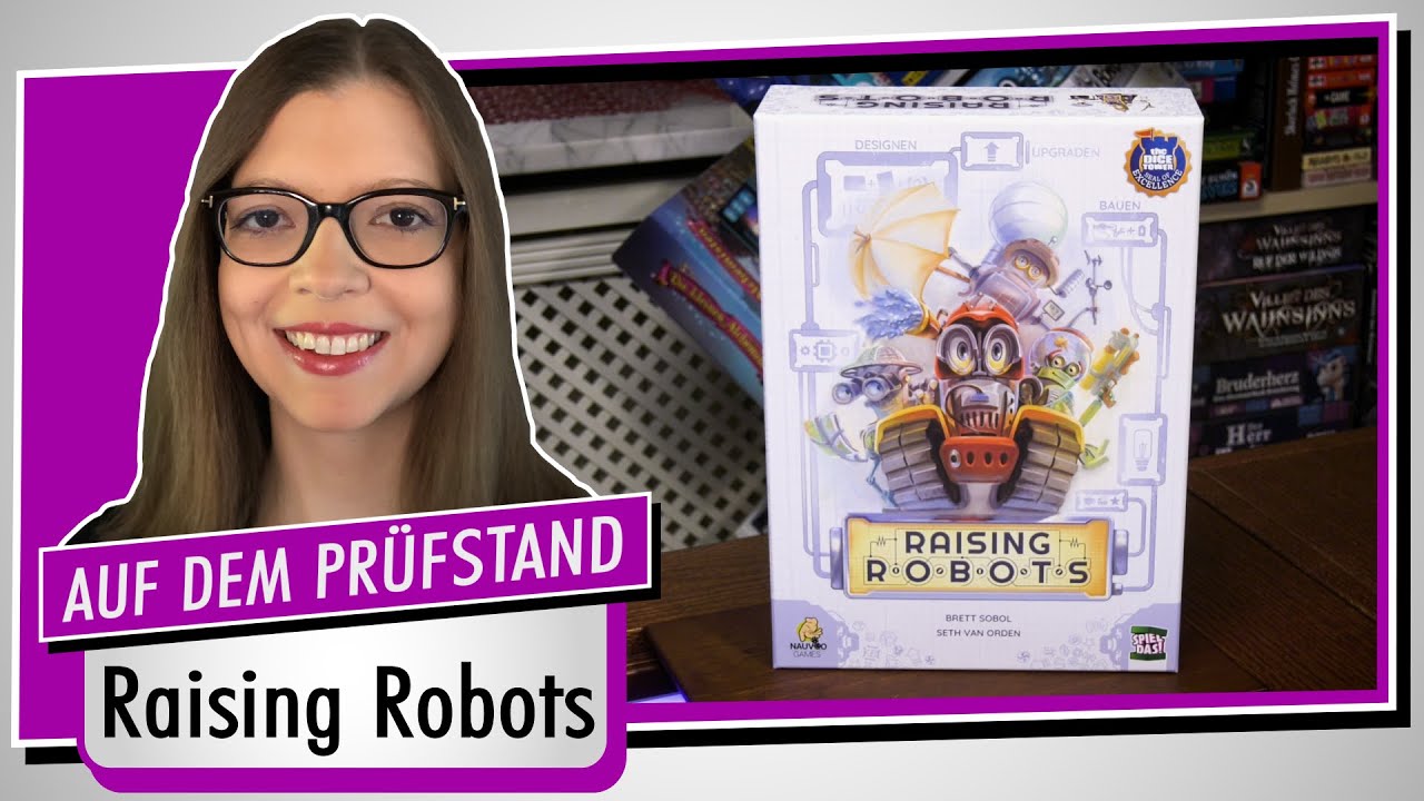 Spiel doch mal RAISING ROBOTS! - Brettspiel Rezension Meinung Test #500
