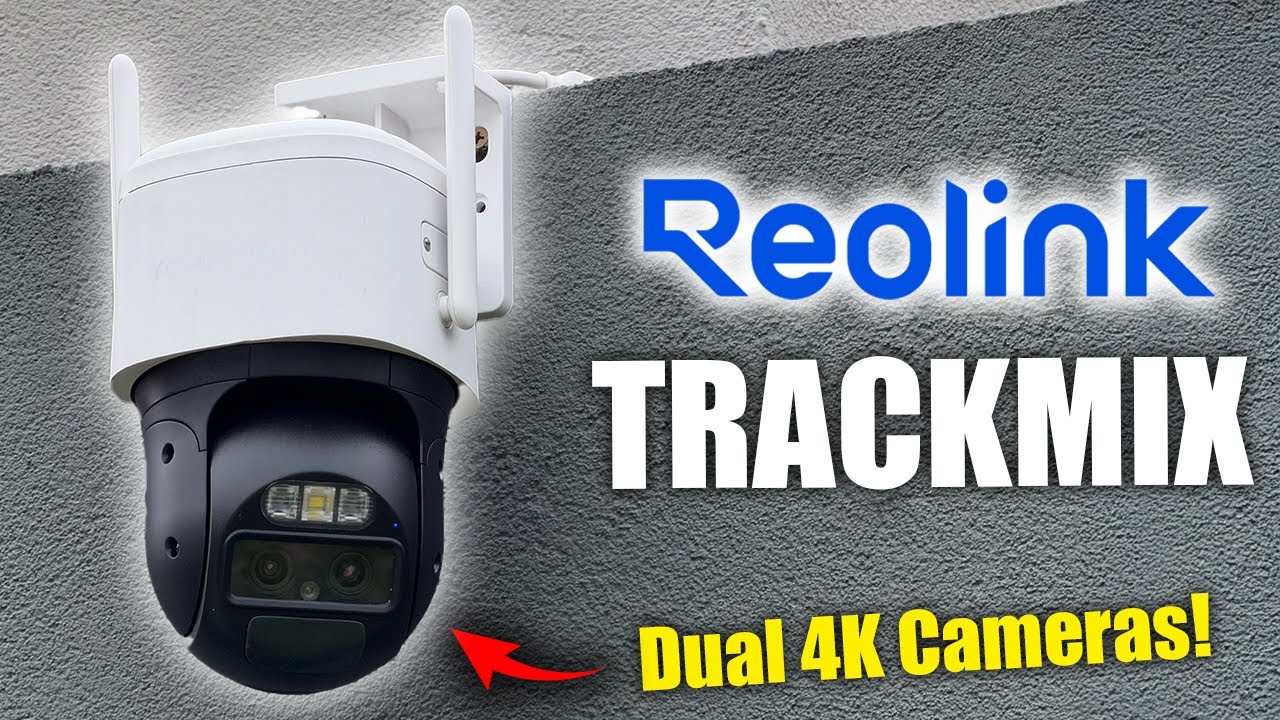 Идеальная камера безопасности для дома? Reolink TrackMix — практическое применение!
