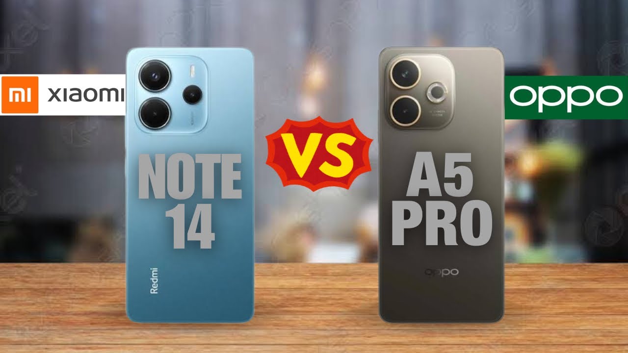 Redmi Note 14 vs OPPO A5 Pro ⚡️ Full Comparison | Guess Which one is Better? 🔥