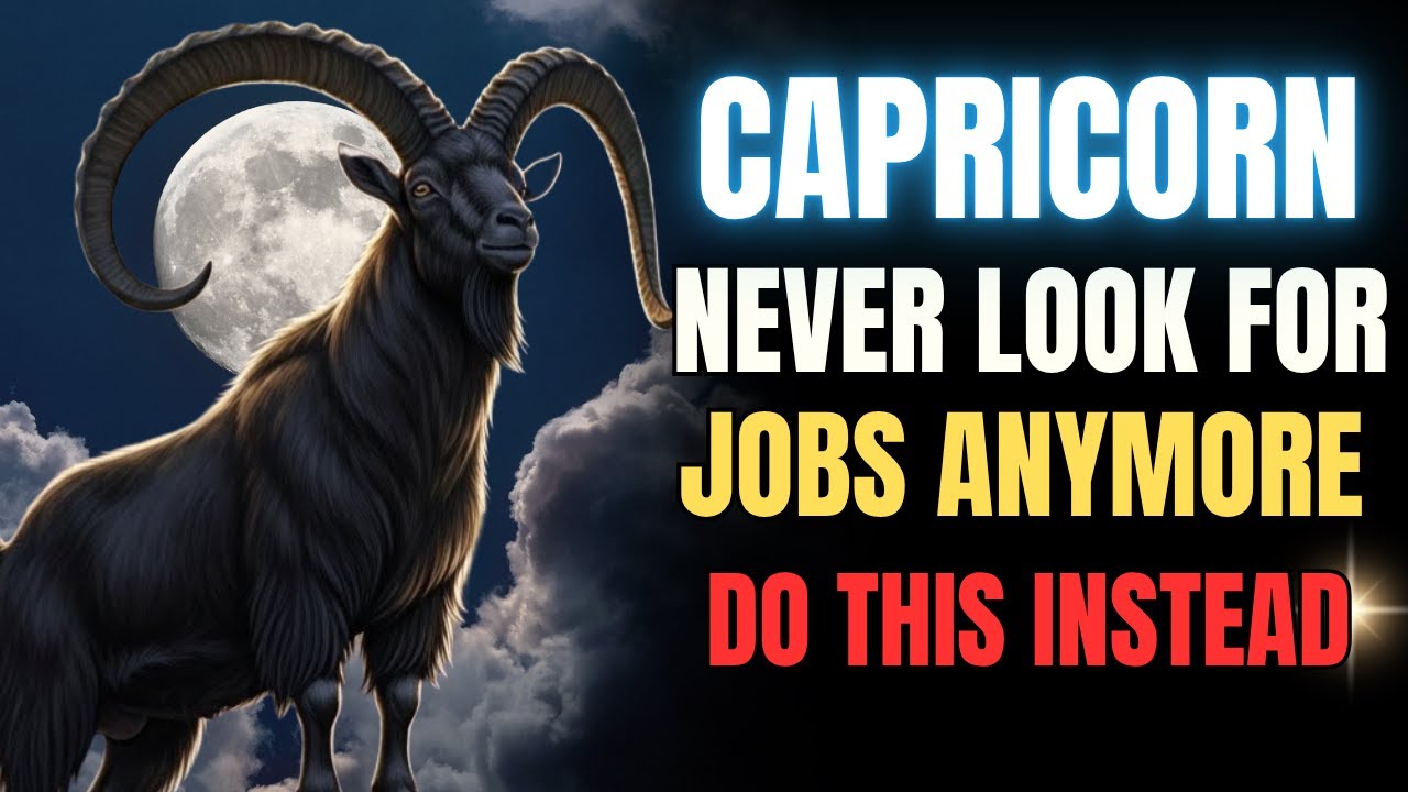 CAPRICORN WARNING: STOP APPLYING FOR JOBS — BUILD INCOME THIS WAY IN 2025 (REDIRECTION MESSAGE)