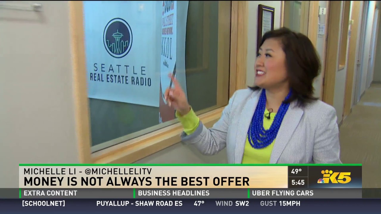 Christian Nossum on King 5 News explains how your offer can win without being the highest price