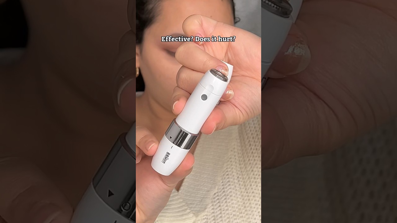 Used Braun Facial Hair Remover for 6 month&hellip;THIS HAPPENED. || Electric hair remover