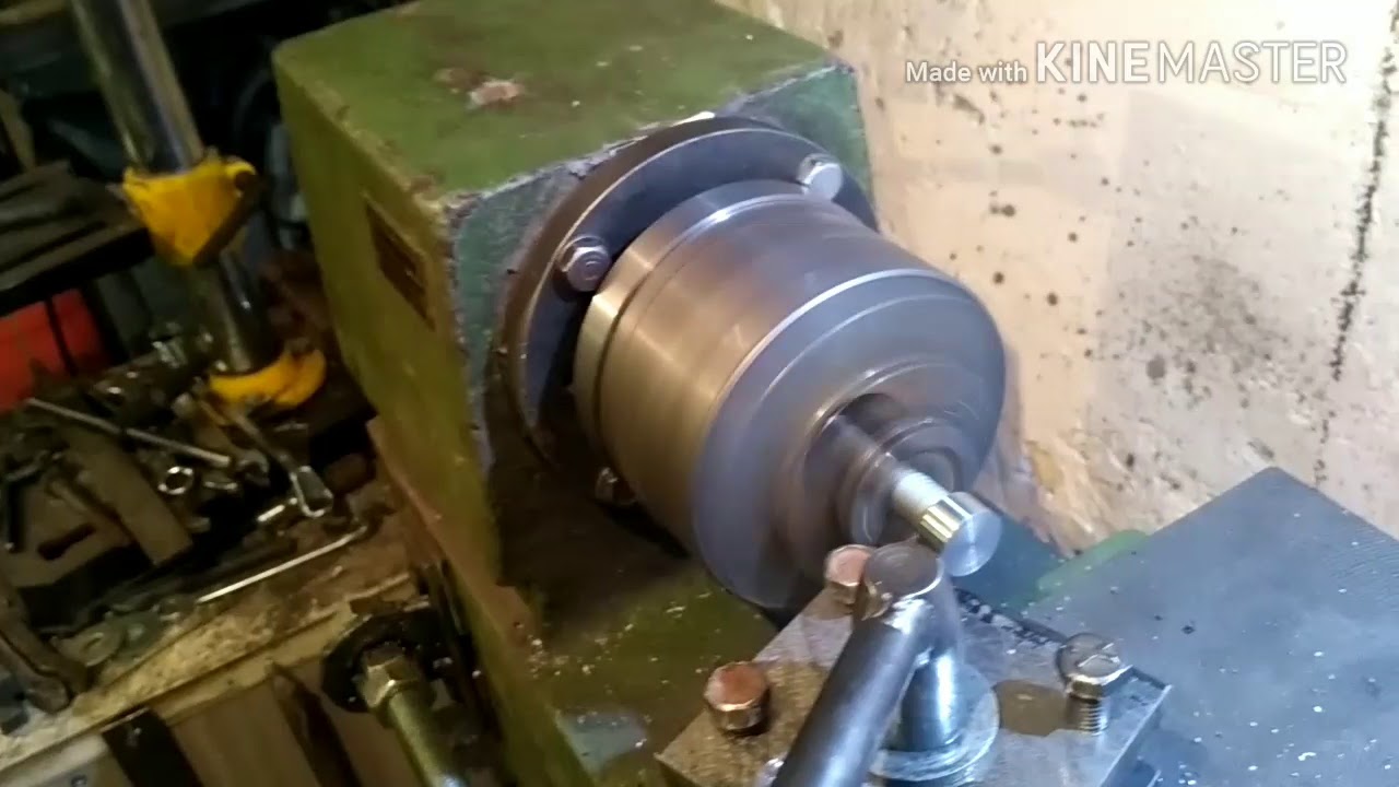 затяжка шпинделя и расточка кулачков р105