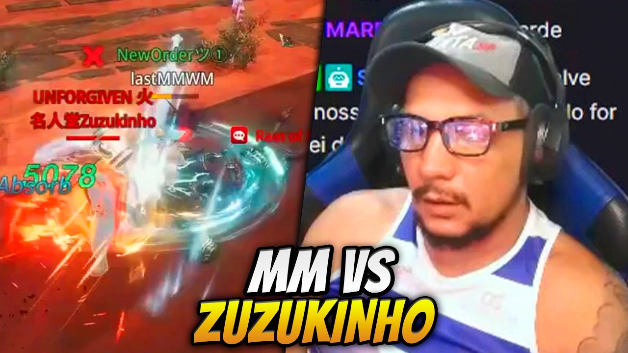 BATATA REAGE AO MM vs ZUZUKINHO | MIR4